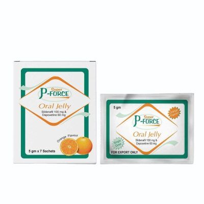 Super P Force Oral Jelly: ED & PE Relief Gel