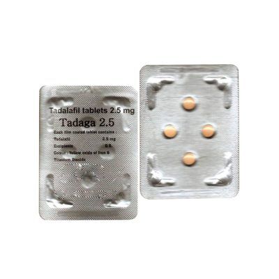Tadaga (Tadalafil 2.5mg) Tablets – ED Pills for Stronger, Longer Erections